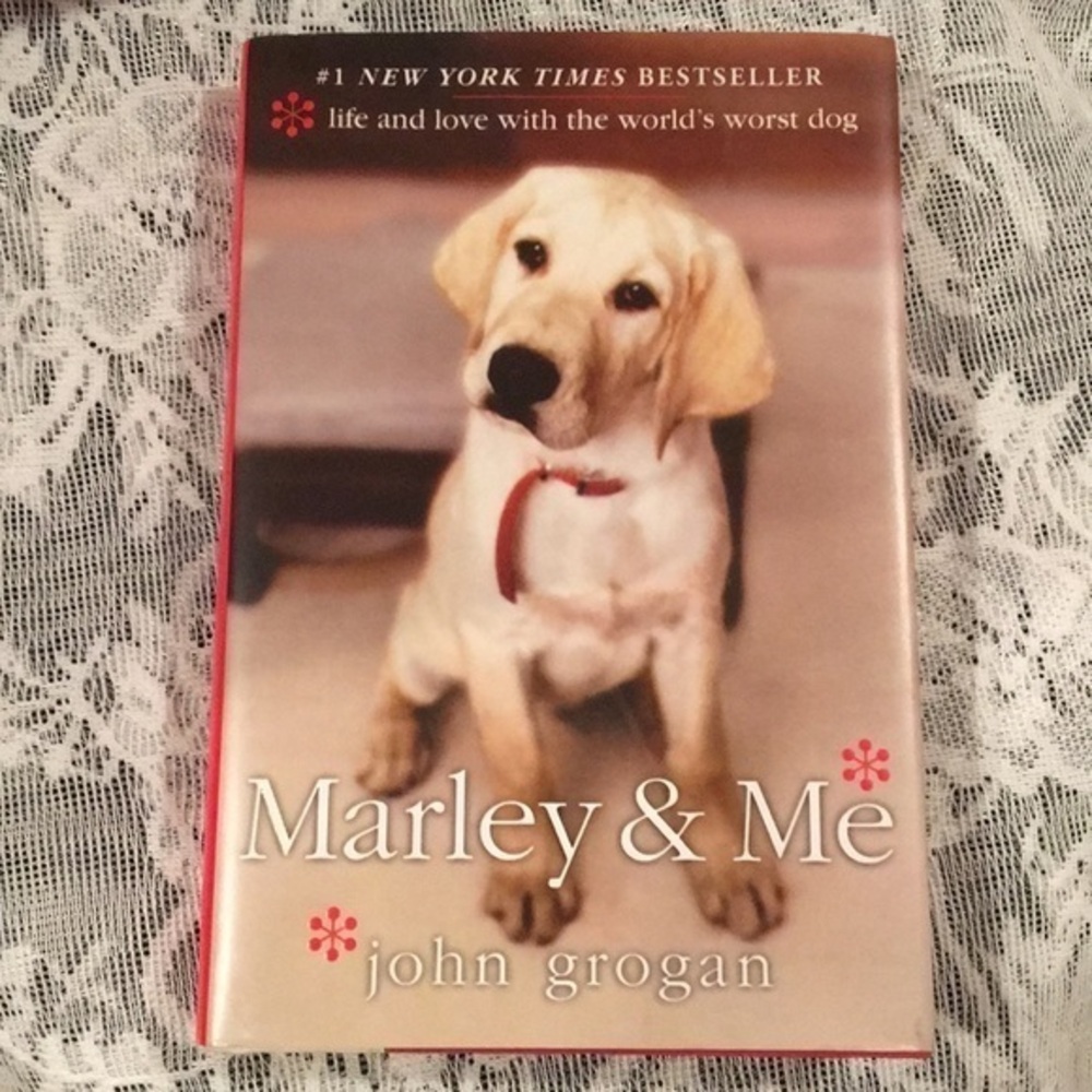 🔥 4/$20 MARLEY & ME Hardback Book